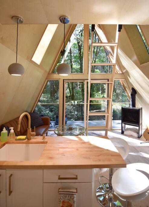 Vila The Treeframe Cabin Index Exteriér fotografie